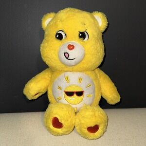 2022 Care Bears 9" Plush With Sparkle  Tummy FUNSHINE BEAR & DAILY SHIPPING!
